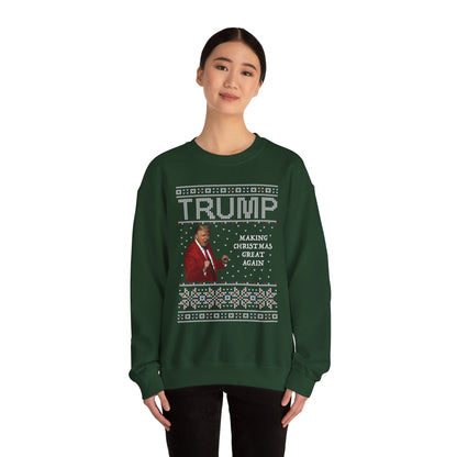 Trump President Christmas Sweatshirt