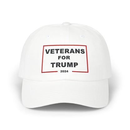 Veterans for Trump Dad Cap