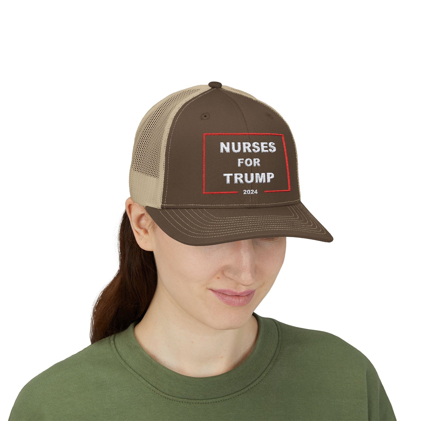 Nurses for Trump Trucker Hat