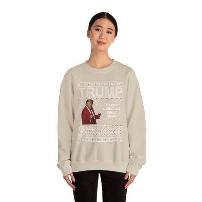 Trump President Christmas Sweatshirt