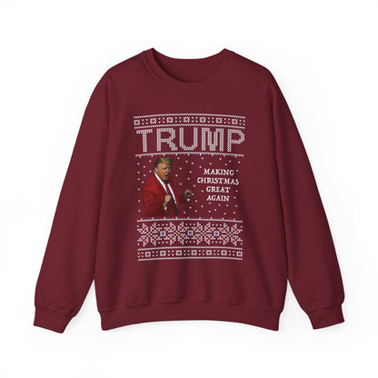 Trump President Christmas Sweatshirt