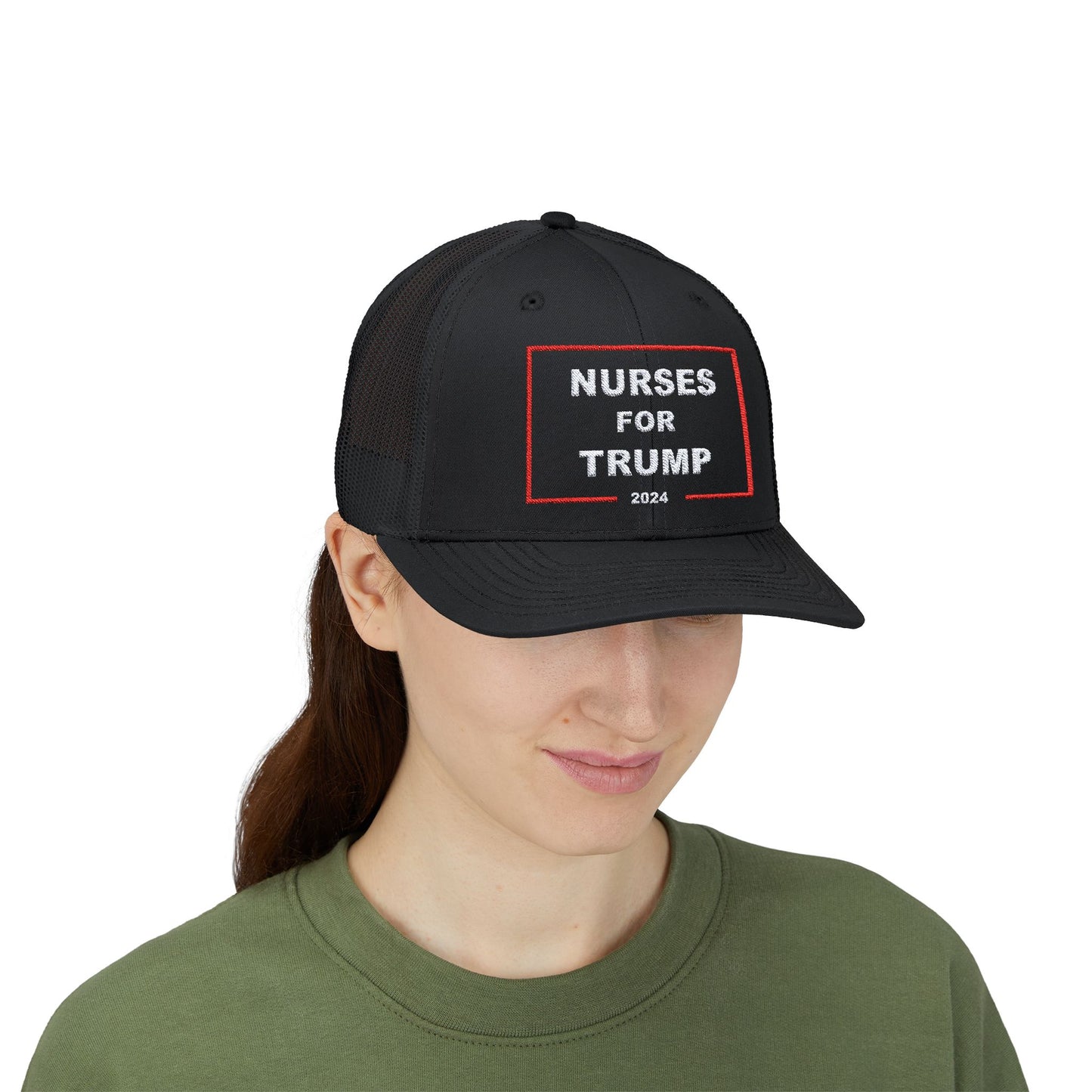 Nurses for Trump Trucker Hat