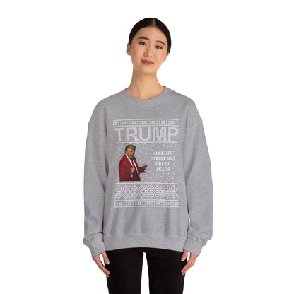 Trump President Christmas Sweatshirt