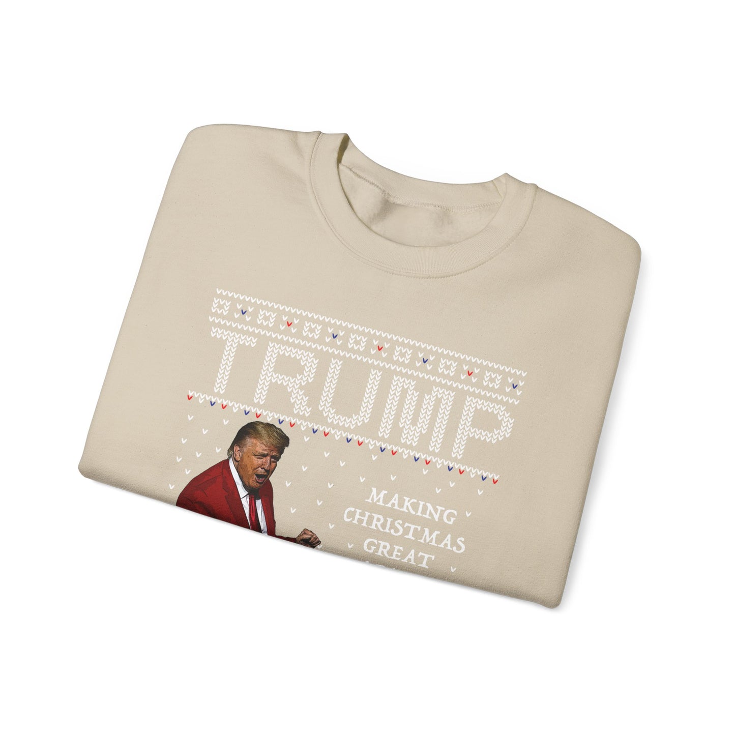 Trump President Christmas Sweatshirt