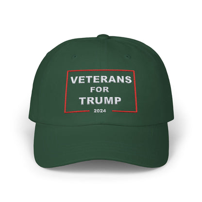 Veterans for Trump Dad Cap