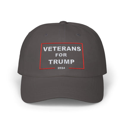 Veterans for Trump Dad Cap