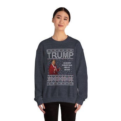 Trump President Christmas Sweatshirt