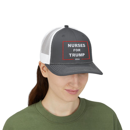 Nurses for Trump Trucker Hat