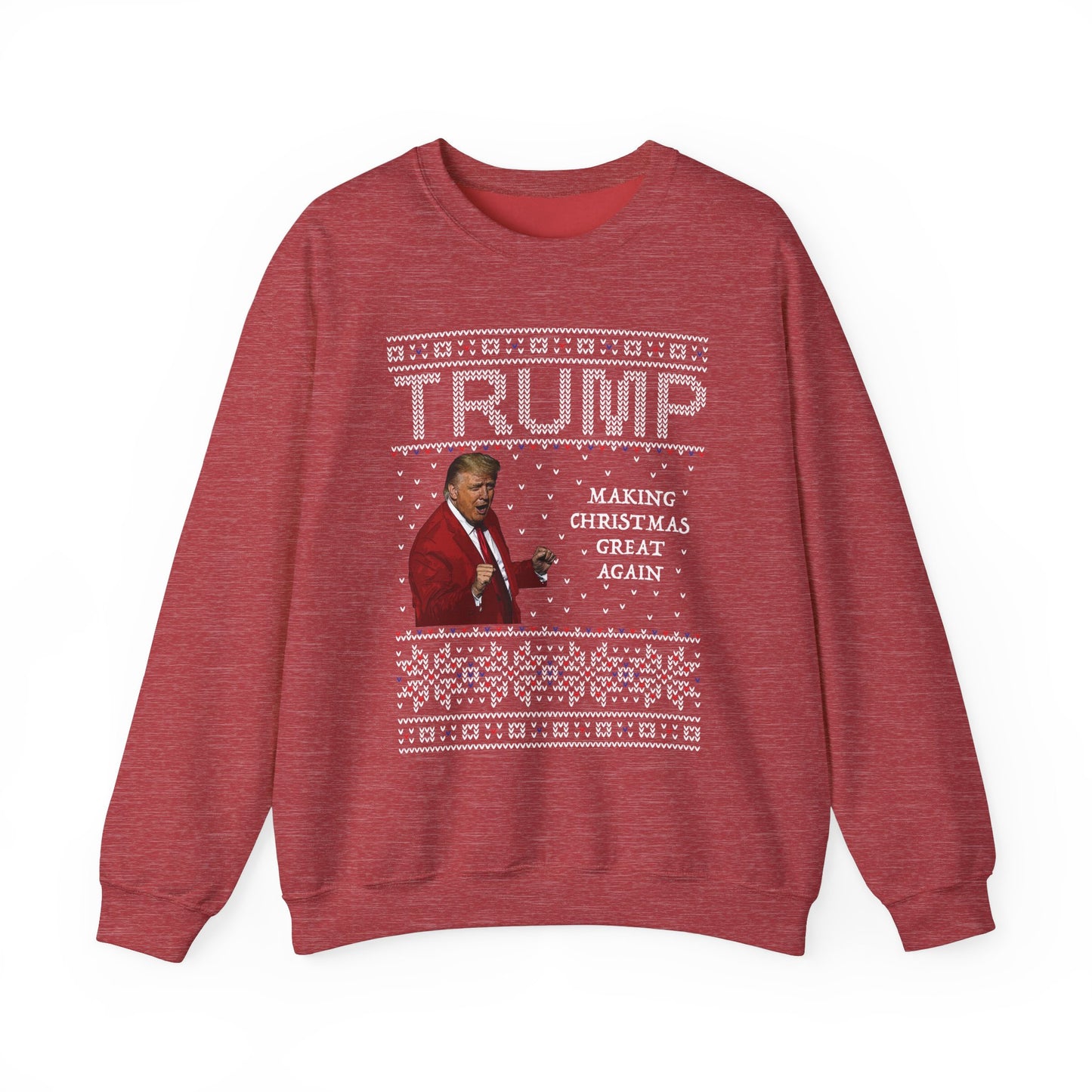 Trump President Christmas Sweatshirt