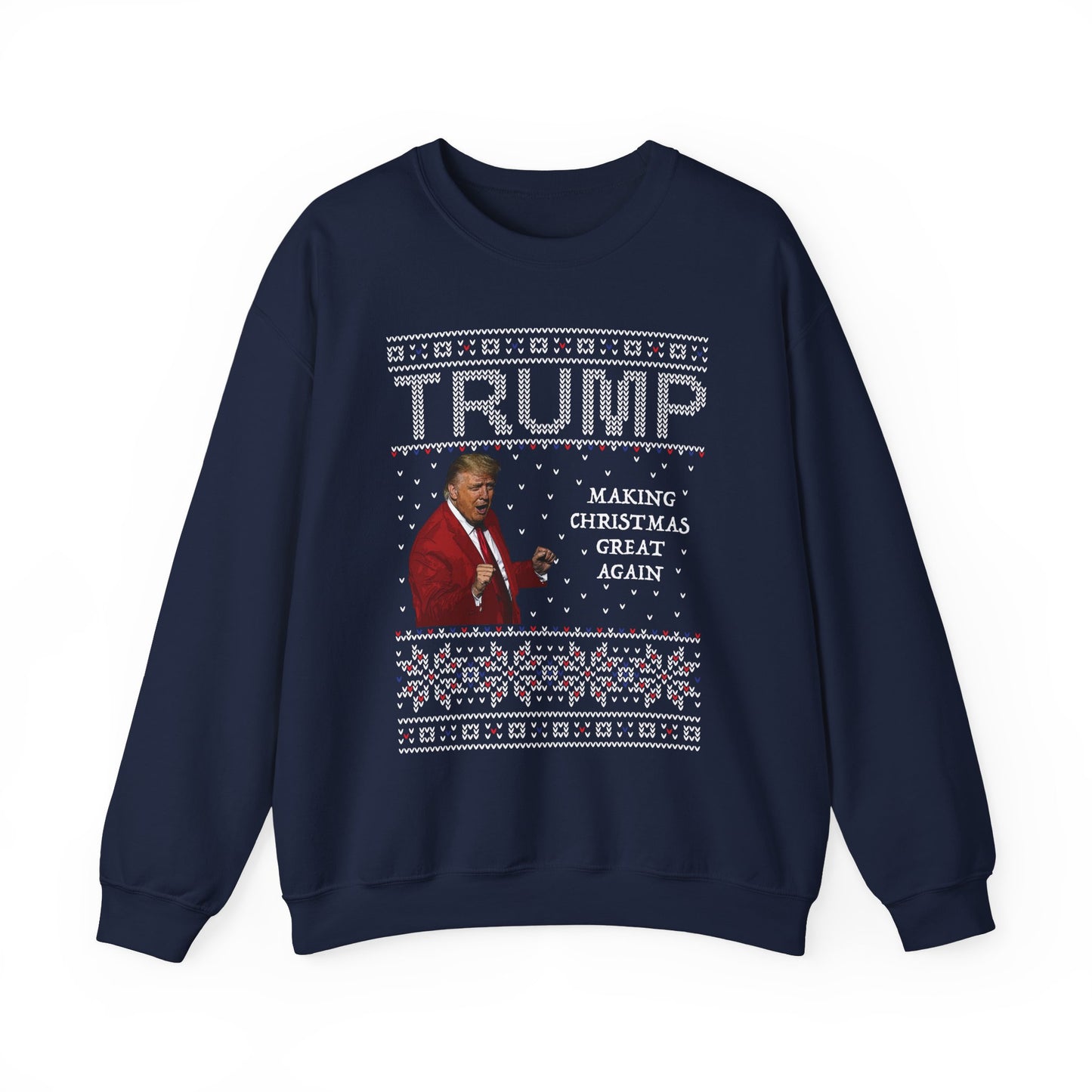 Trump President Christmas Sweatshirt