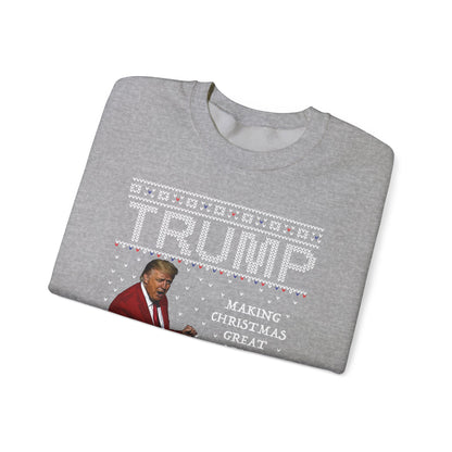 Trump President Christmas Sweatshirt