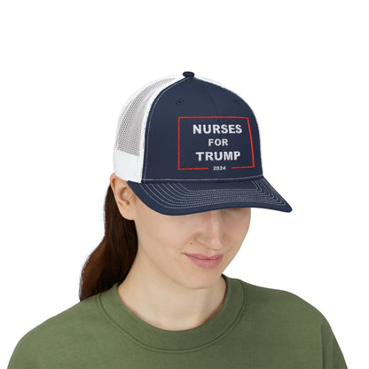 Nurses for Trump Trucker Hat