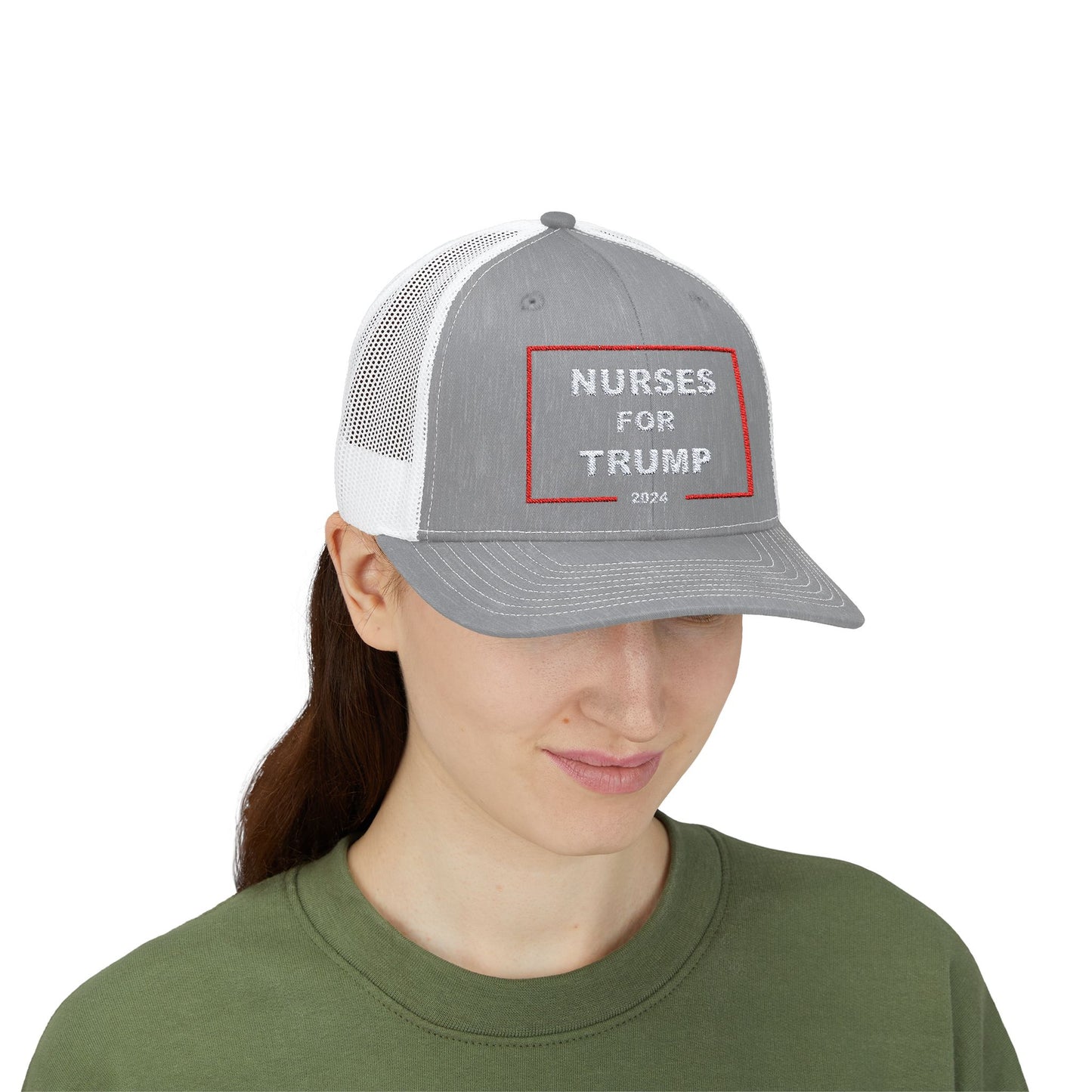 Nurses for Trump Trucker Hat