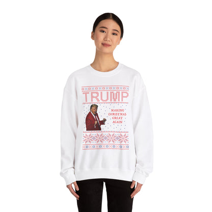 Trump President Christmas Sweatshirt