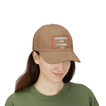 Nurses for Trump Dad Cap