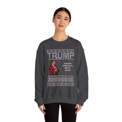 Trump President Christmas Sweatshirt