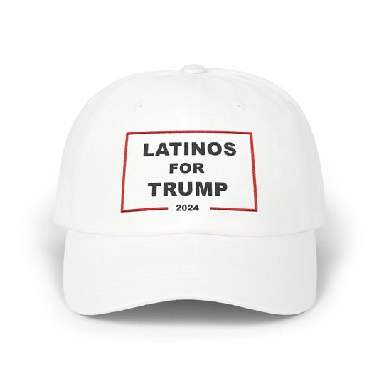 Latinos for Trump Dad Cap