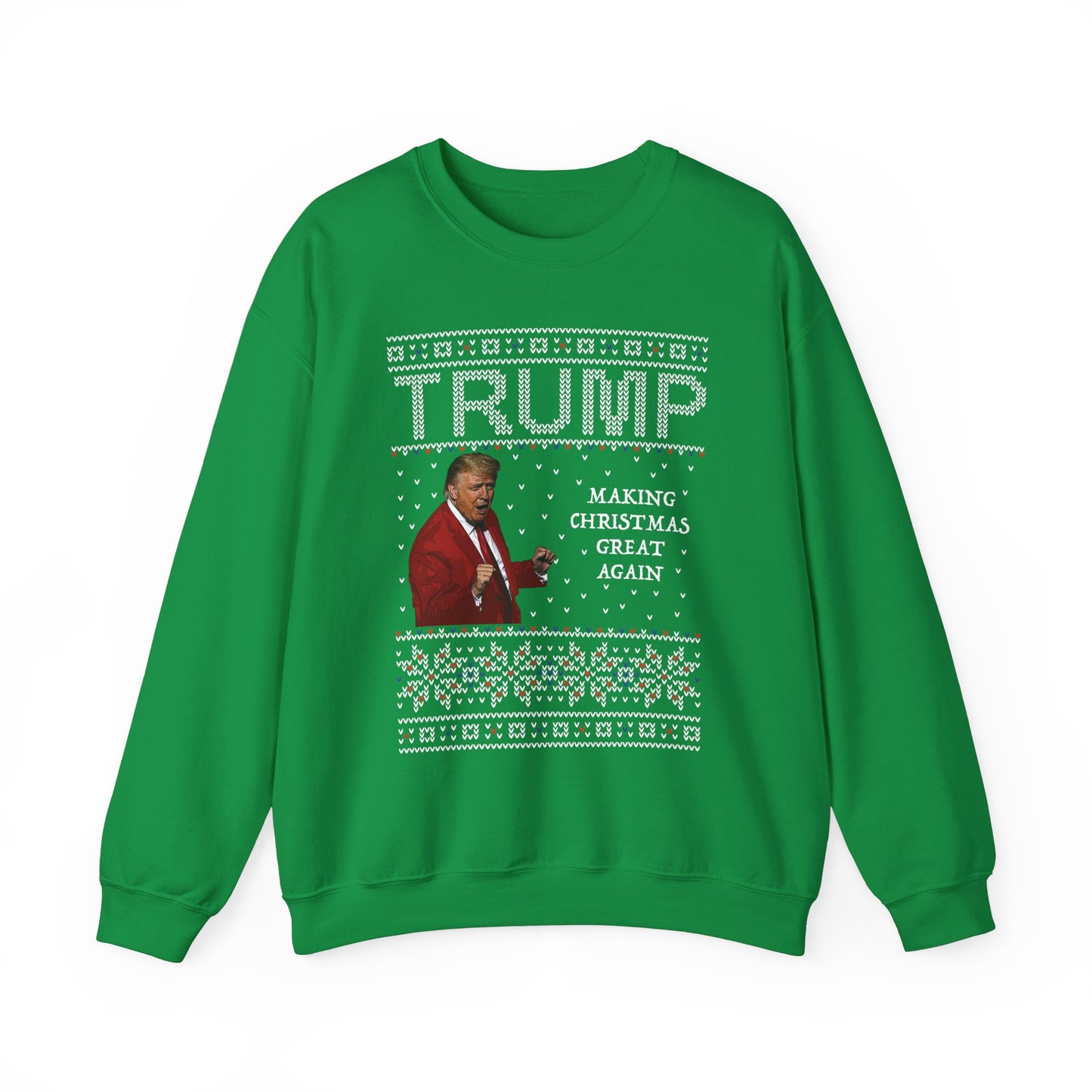 Trump President Christmas Sweatshirt