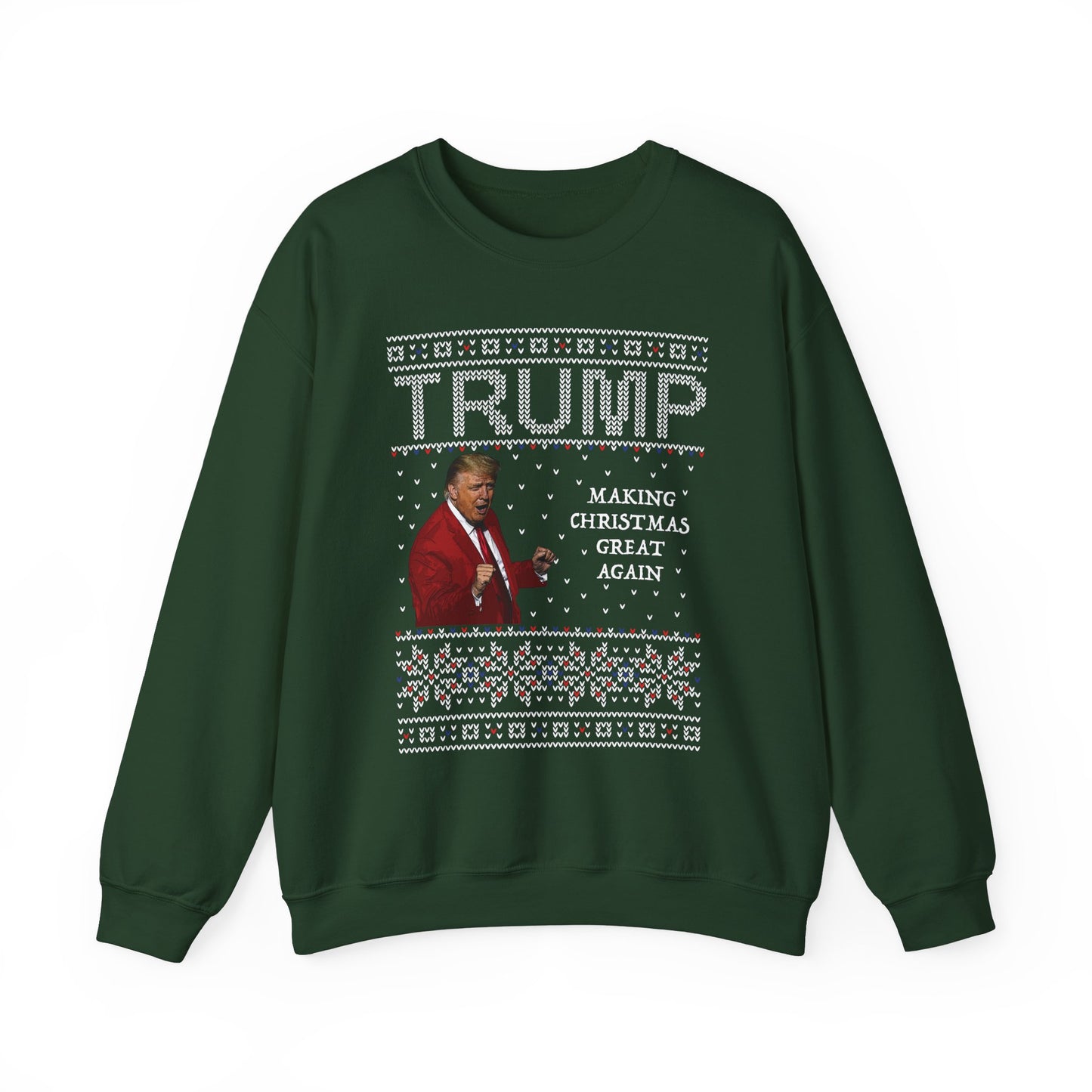 Trump President Christmas Sweatshirt