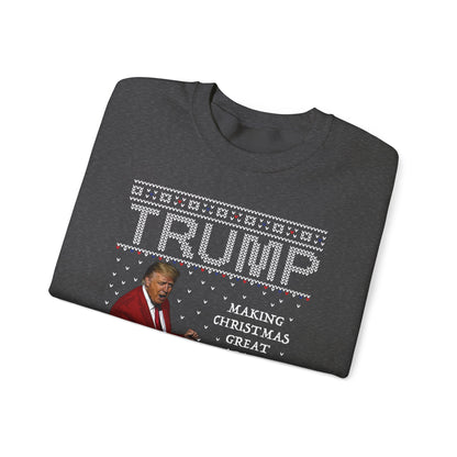 Trump President Christmas Sweatshirt