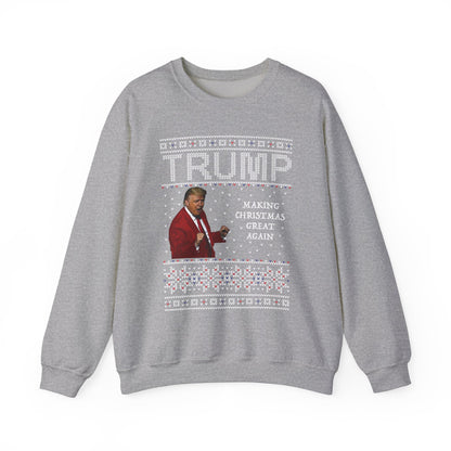 Trump President Christmas Sweatshirt