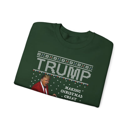 Trump President Christmas Sweatshirt