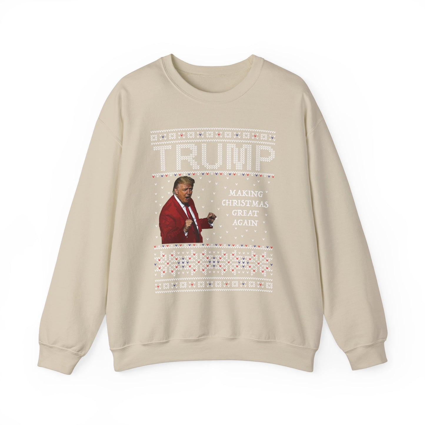 Trump President Christmas Sweatshirt