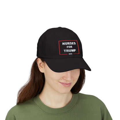 Nurses for Trump Dad Cap